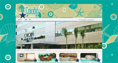 Desktop Screenshot of caiobapraiahotel.com.br